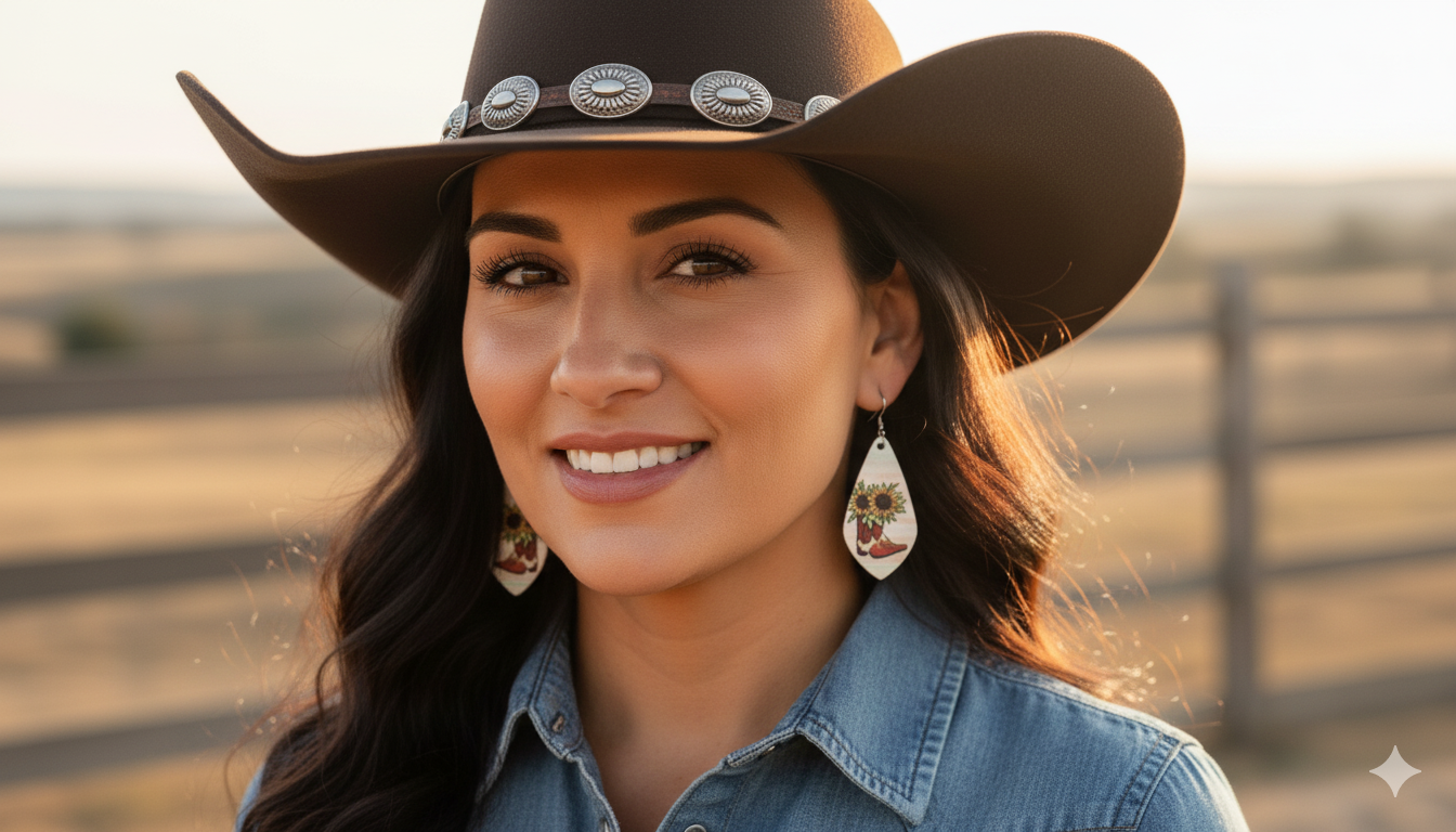 Western Boot with Sunflowers-002 SVG File Only